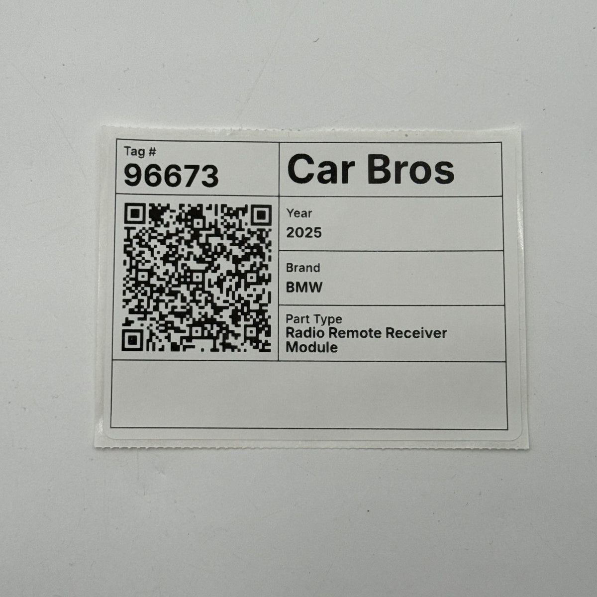 2025 2026 BMW G60 XM X1 X2 X3 X5 X6 X7 iX Radio Remote Receiver Module 5B4E028