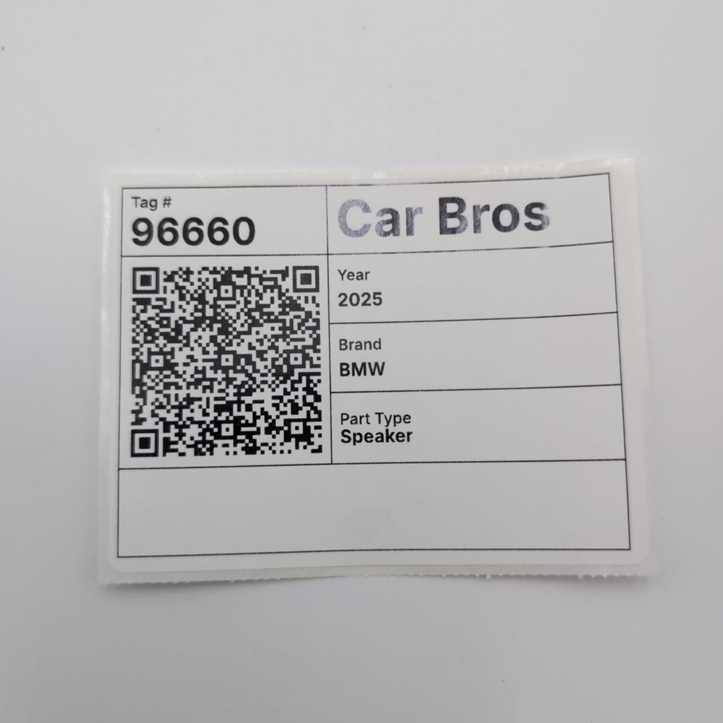 2022 2023 2024 2025 BMW X1 X2 ALEV1 Front Rear Door Midrange Speaker 9442520