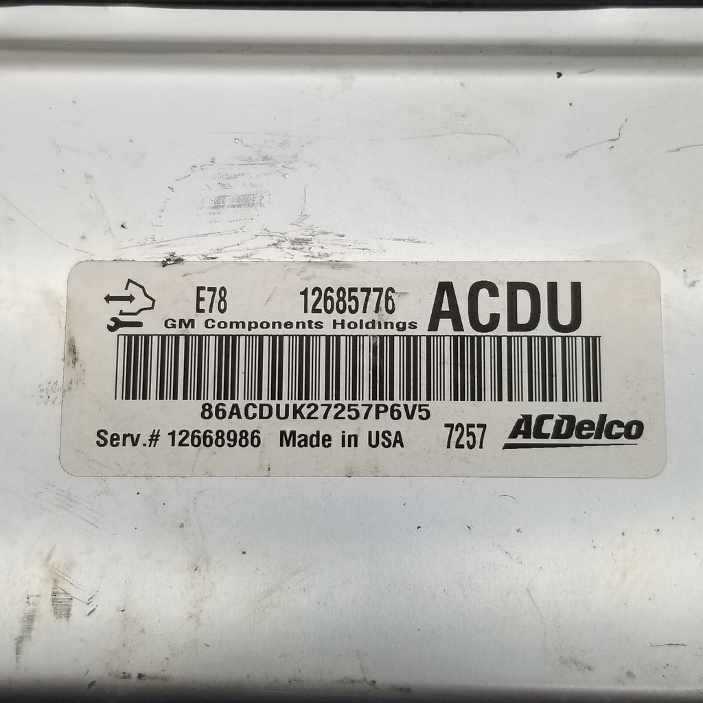 2017 2018 Chevrolet Trax Engine Computer Control Module OEM 12685776