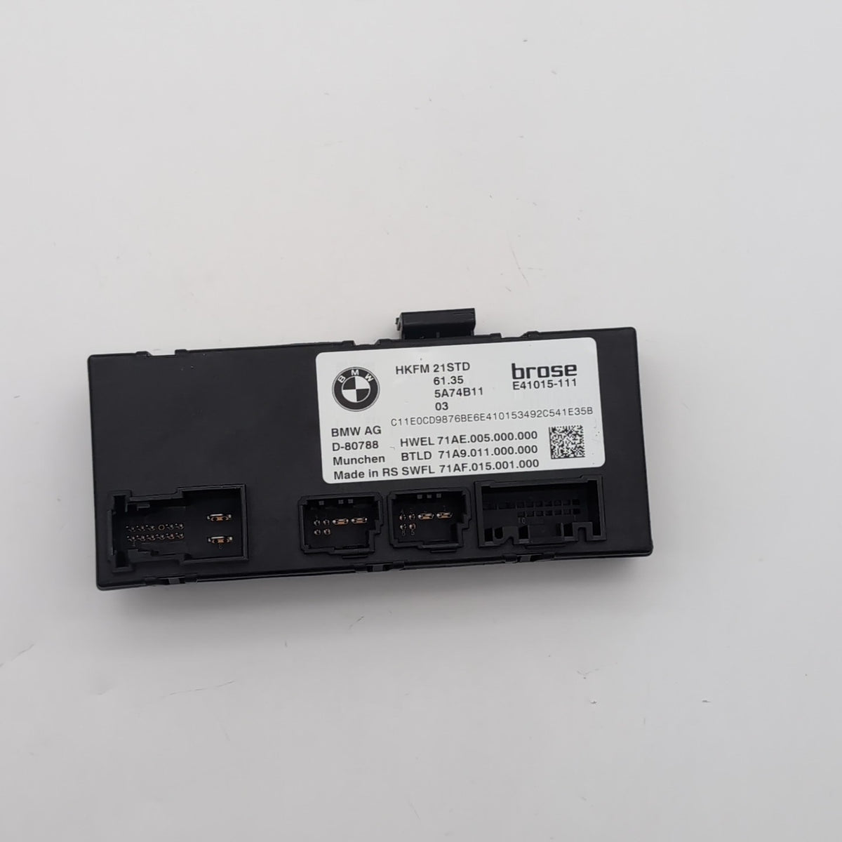 2023 2024 2025 BMW G60 XM X1 X2 X3 Trunk Lid Liftgate Control Module 5A74B11