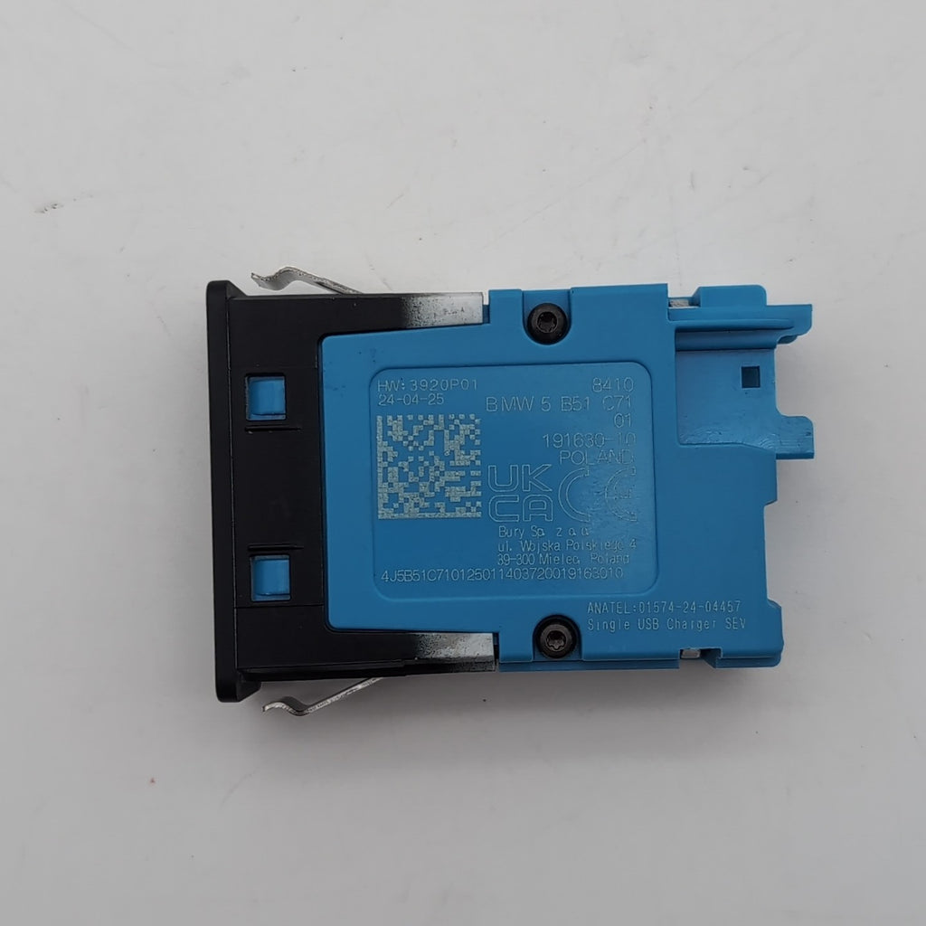2024 2025 2026 BMW XM X5 X6 X7 Single Usb Port Charging Socket 5B51C71
