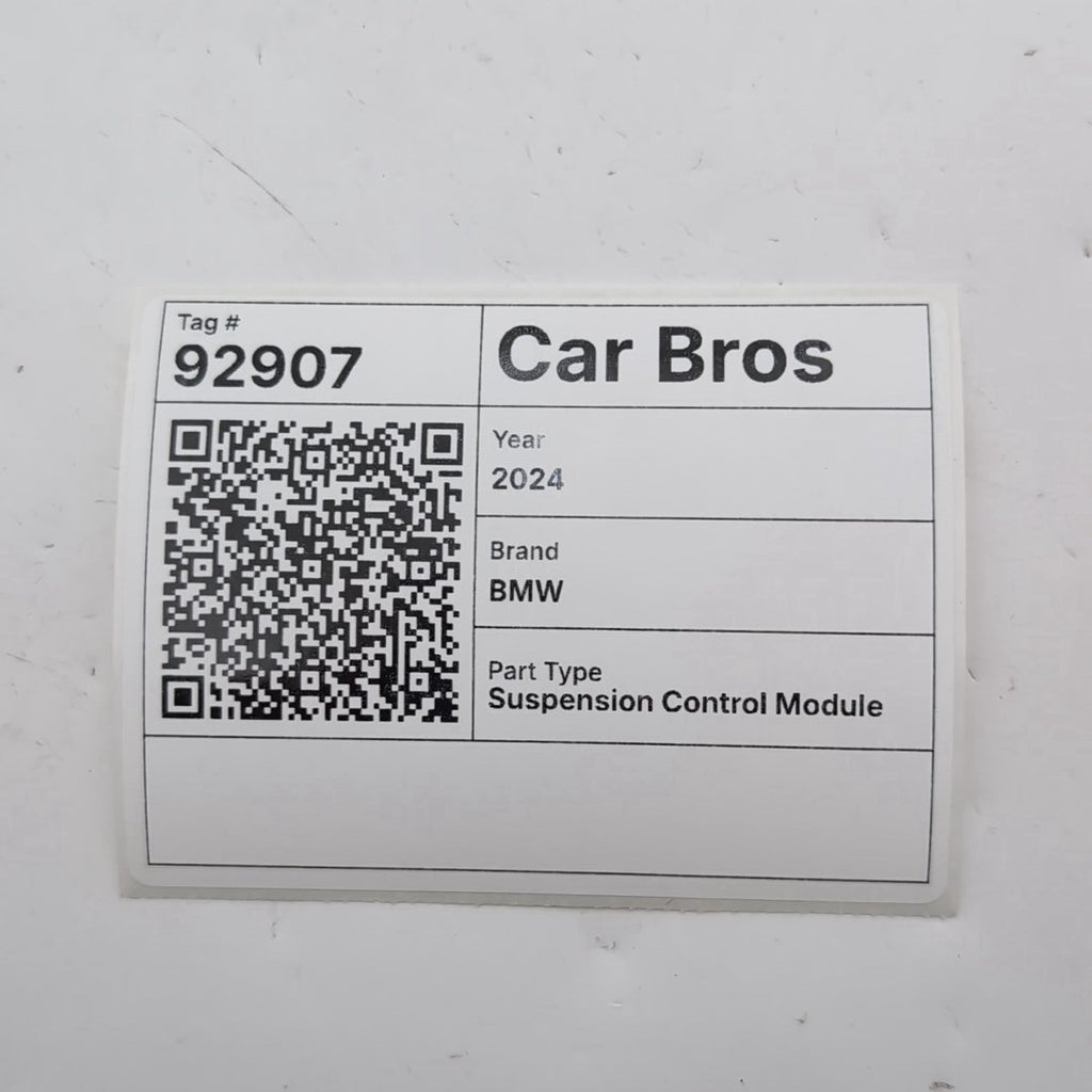 2023 2024 2025 BMW i5 G60 iX CVC MID2 Dynamic Suspension Control Module 8868471