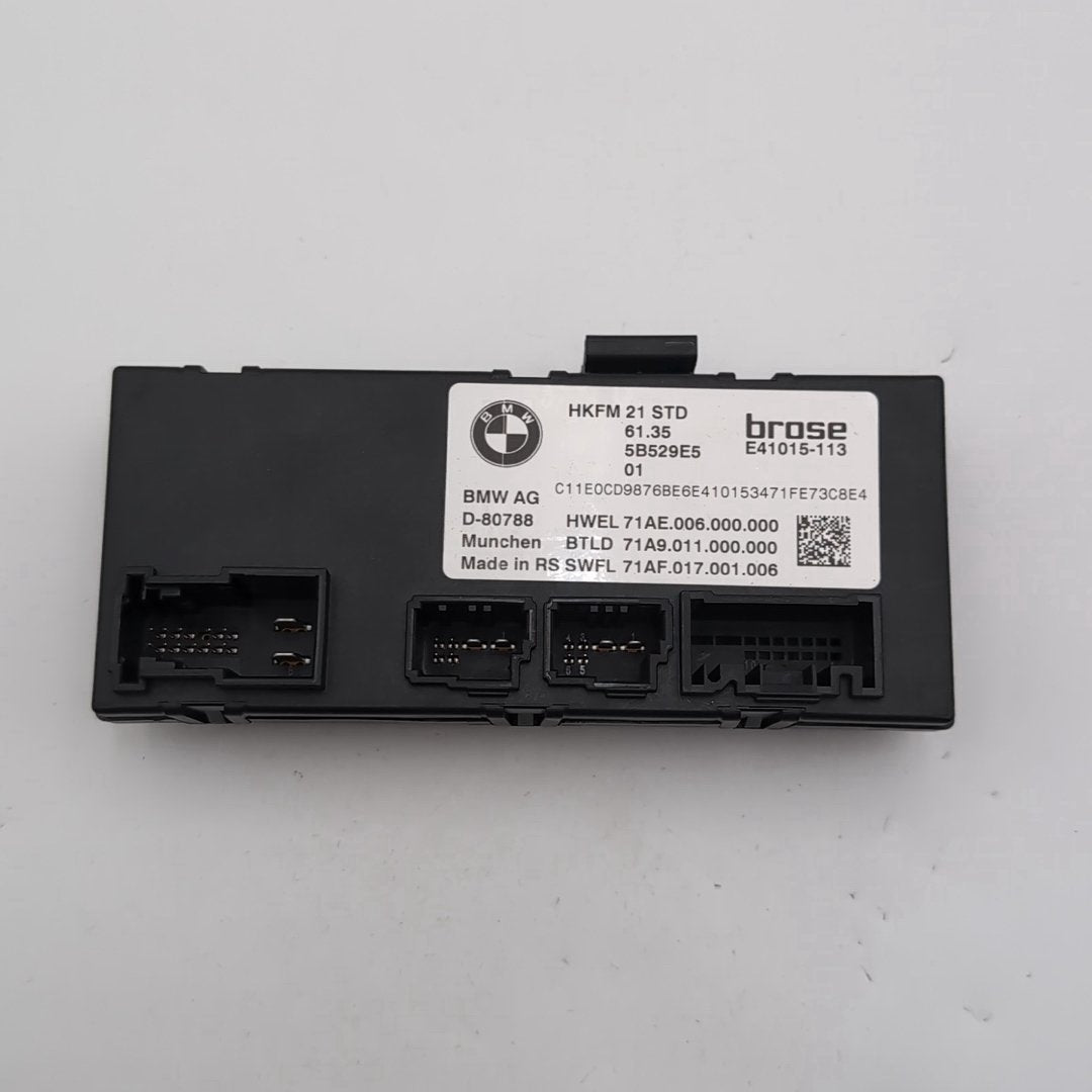 2024 - 2026 BMW G60 XM X6 X3 X1 X2 Trunk Lid Deck Lid Control Module 5B529E5
