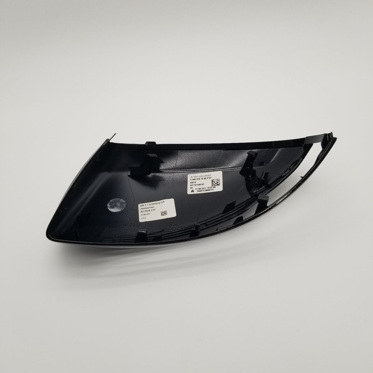 For Mercedes Benz W205 W222 W213 Car Right Gloss Black Rearview Mirror Cover USA