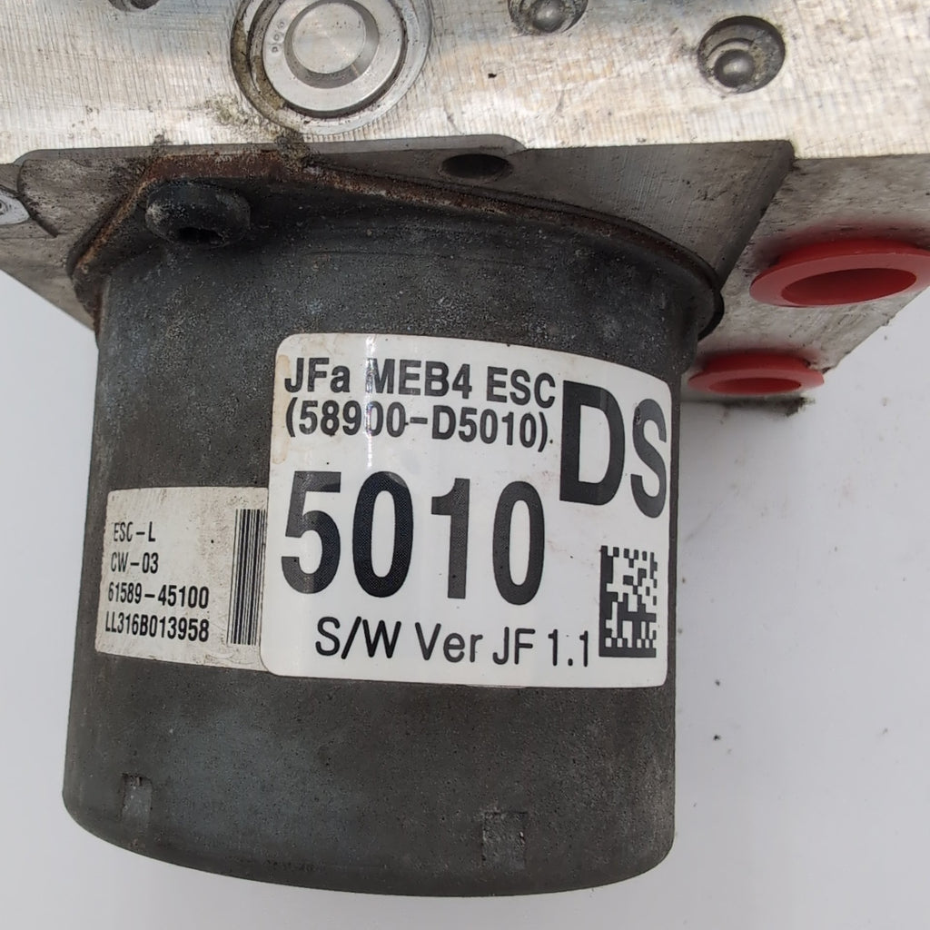 2016 2017 2018 Kia Optima ABS Anti Lock Brake Pump 58900-D5010
