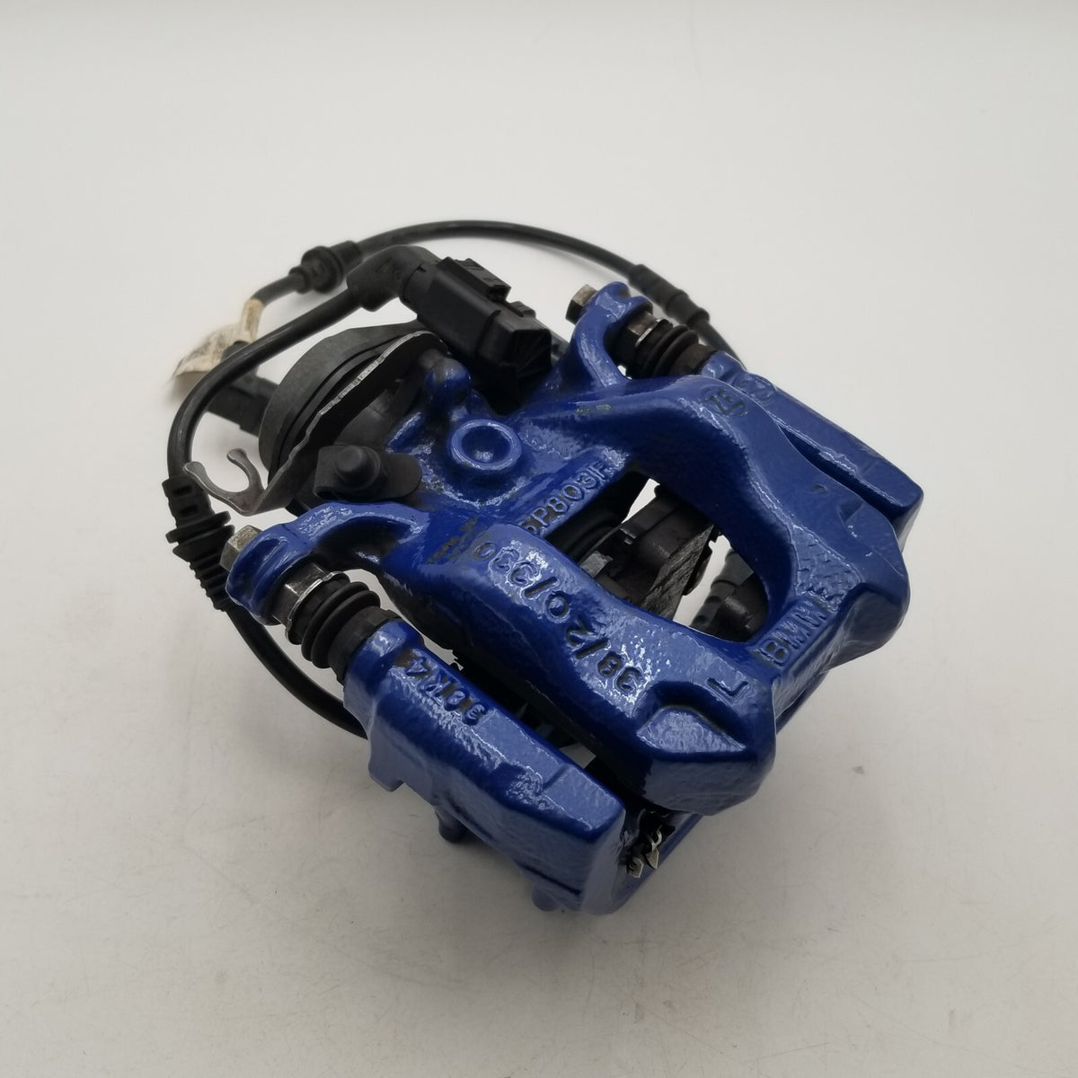 2023 2024 BMW X1 U11 M35i M-SPORT LEFT REAR BRAKE CALIPER BLUE W/ ACTUATOR OEM