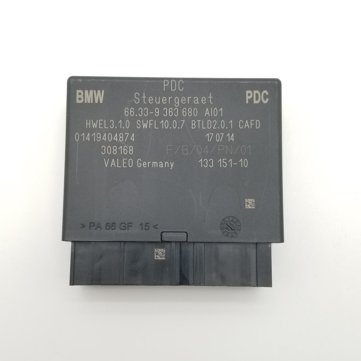 2014 2015 2016 2017 BMW F25 F15 F16 F85 F86 PDC PARKING DISTANCE CONTROL MODULE