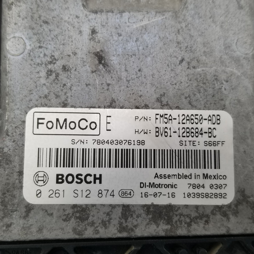 2013-2018 Ford Focus Electronic Engine Computer Control Module OEM FM5A12A650ADB