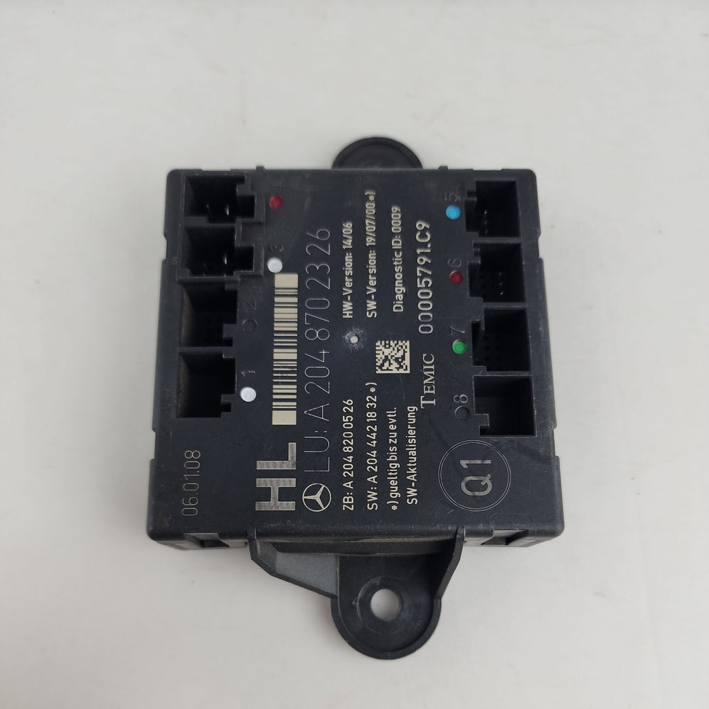 2008 2009 2010 2011 Mercedes W204 C300 Sedan Rear Left Door Control Module Oem