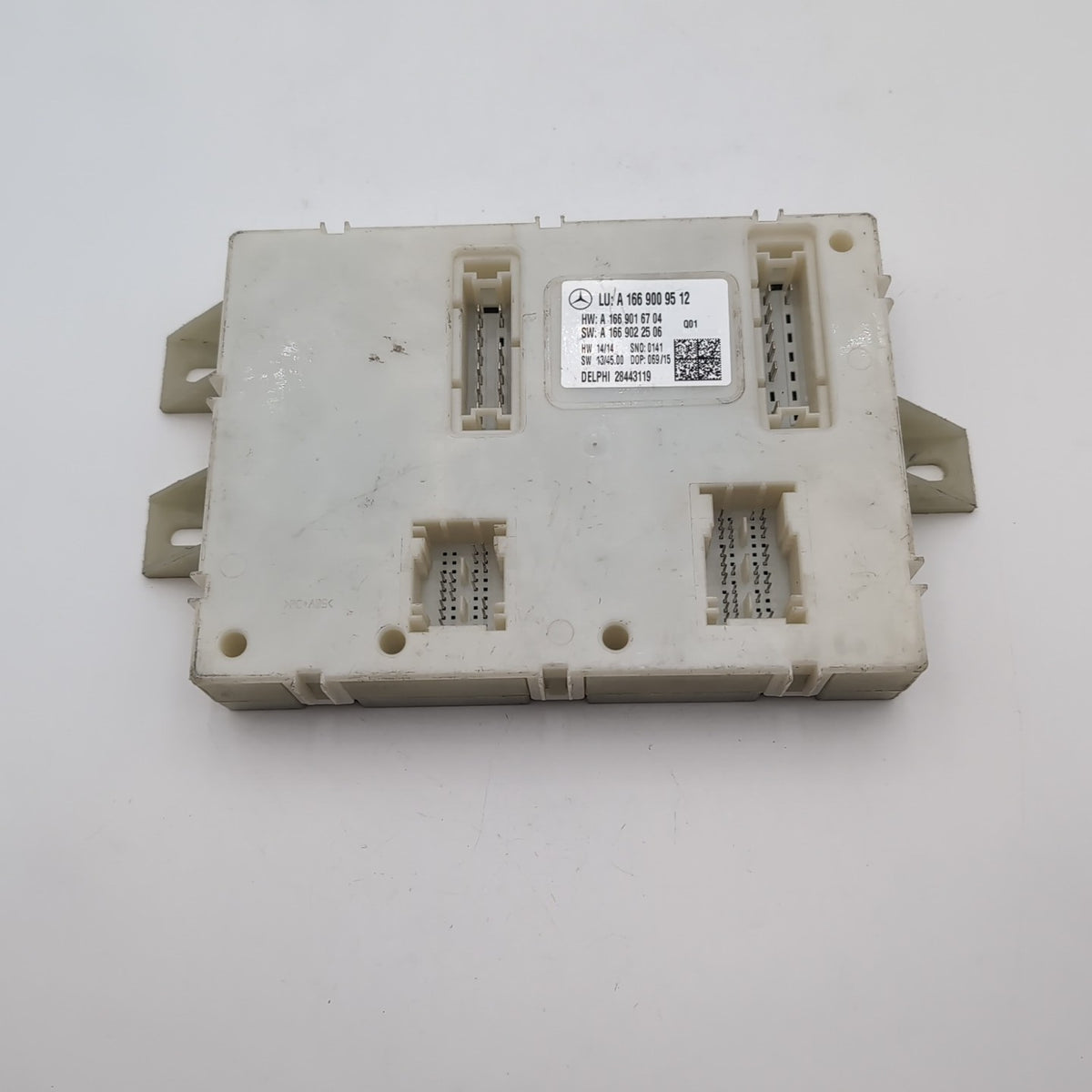13-19 Mercedes X166 GL450 GLS550 Rear SAM Module Control Unit Signal Acquisition
