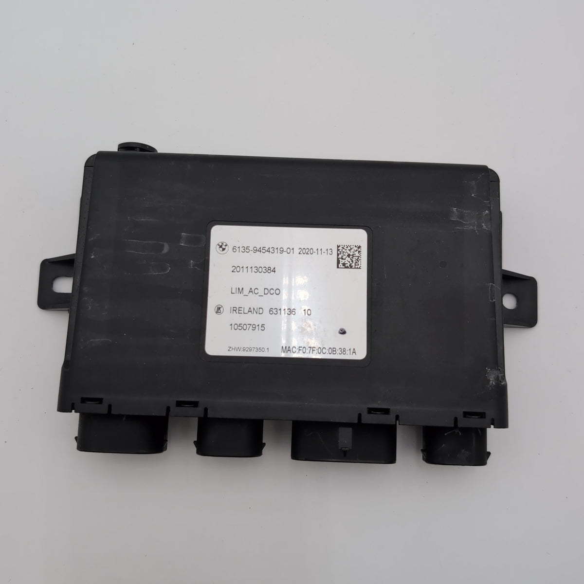 2014 - 2022 BMW I01 i3 i3s Charging Unit Interface Lim Module OEM 9454319