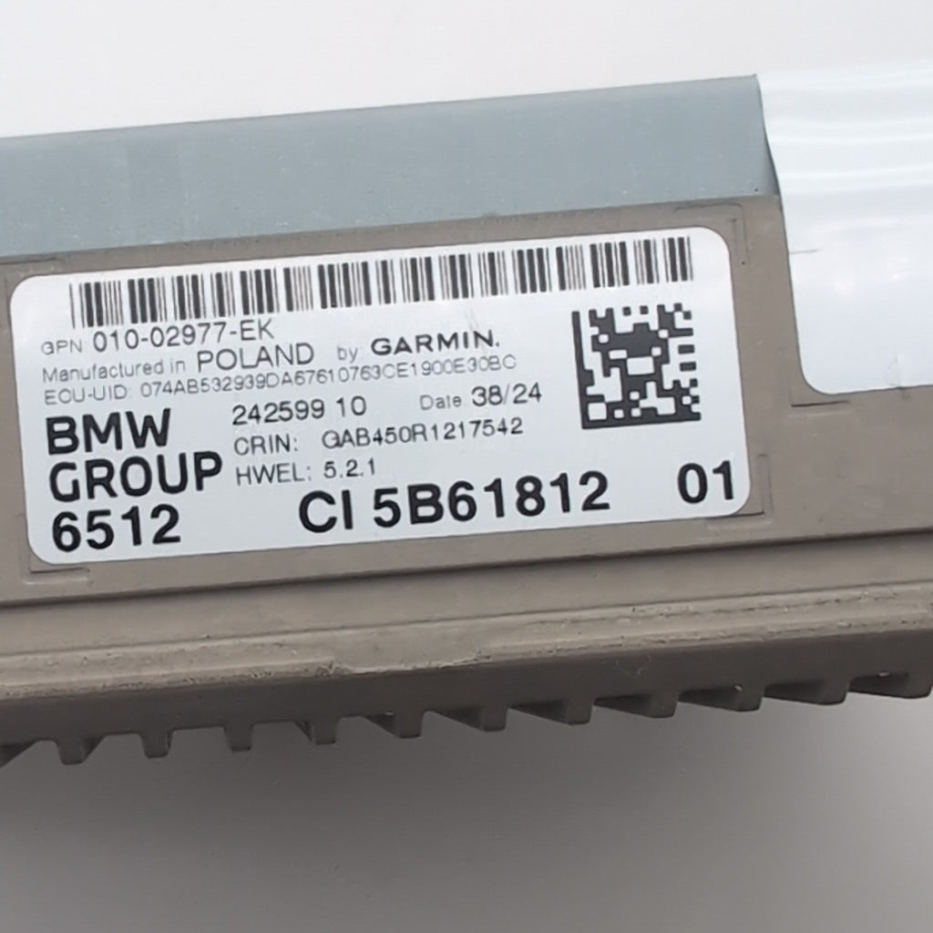 2024 2025 BMW X1 U11 Navigation Head Unit Receiver IDC23 High 8155 OEM 5B61812