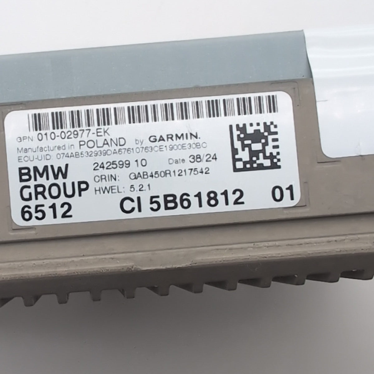 2024 2025 BMW X1 U11 Navigation Head Unit Receiver IDC23 High 8155 OEM 5B61812