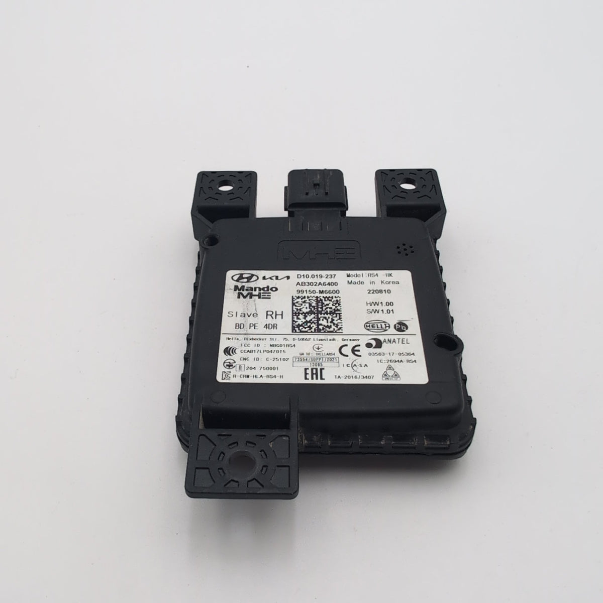 2021 - 2024 Kia Forte RH SLAVE Rear Right Blind Spot Radar Sensor 99150-M6600