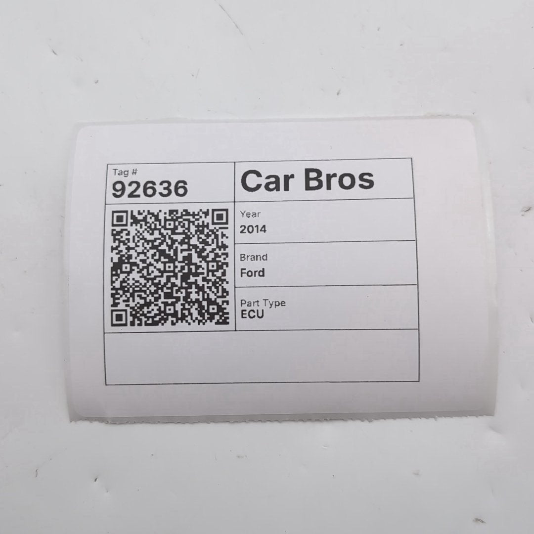 2014 Ford Fusion 1.6L Engine Computer Control Module ECU ES7A-12A650-AKA