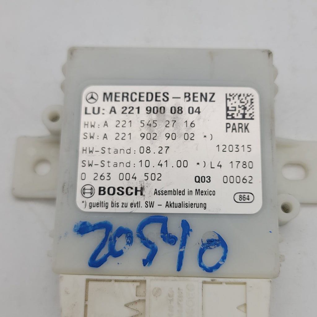 2010- 2013 Mercedes W221 S63 S550 Park Assist Parktronic Control Module OEM