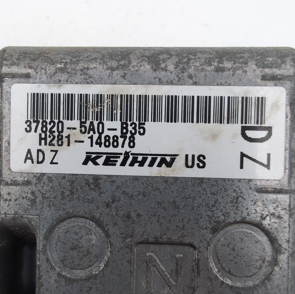 2016 2017 Honda Accord 2.4L Engine Computer Control Module ECU 37820-5A0-B35