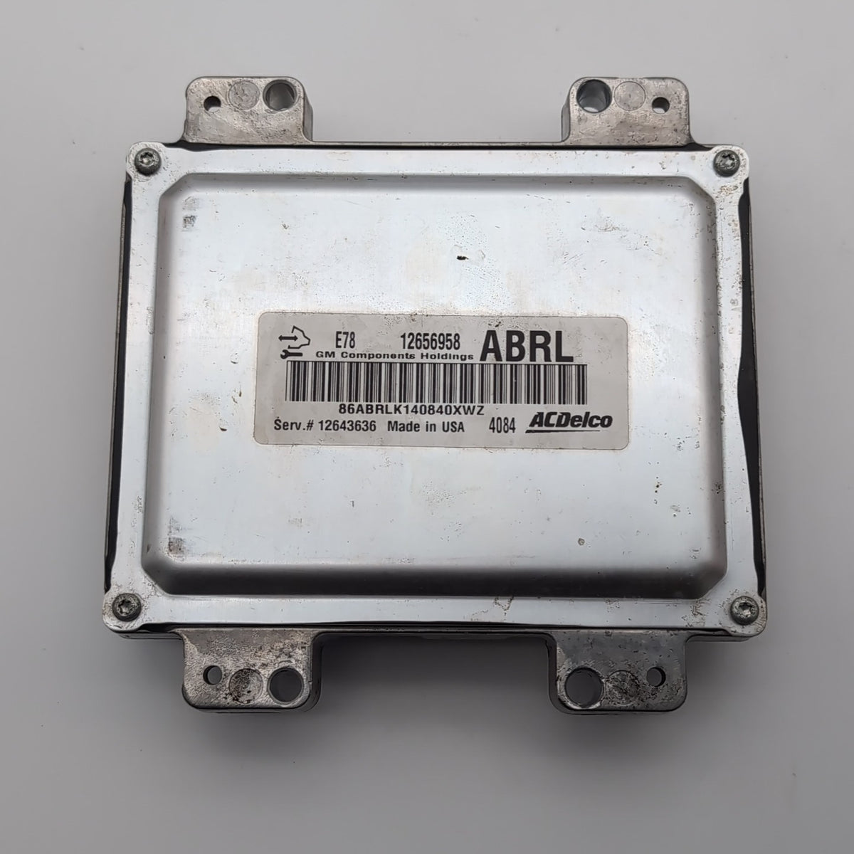 2013 2014 2015 2016 Chevrolet Cruze Engine Computer ECU Module E78 12656958