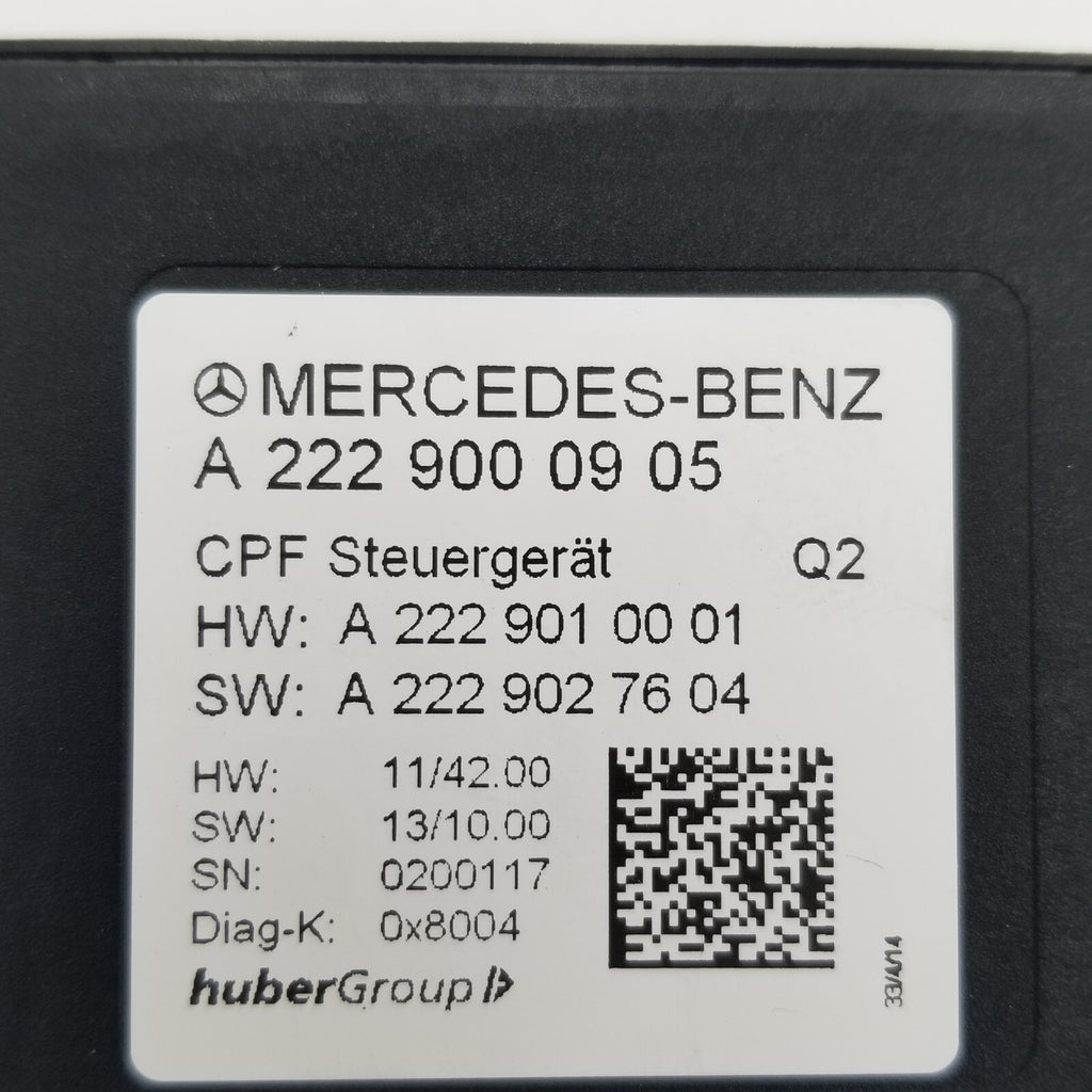 MERCEDES W222 S550 GLC300 GLC43 C63 REAR VIEW CAMERA COMPUTER CONTROL MODULE OEM