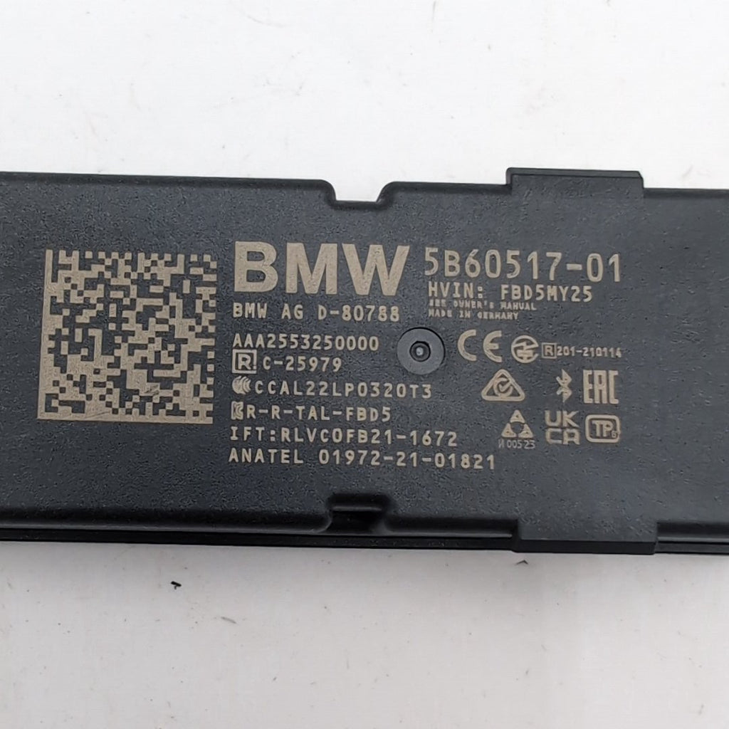 2025 2026 G60 XM X7 X6 X5 X3 iX Radio Remote Control Receiver Module 5B60517