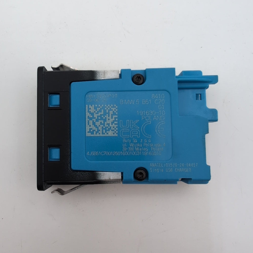 2019 - 2026 BMW G20 G21 G22 G26 G15 G30 G42 X3 Single USB Socket Port 5B51C70