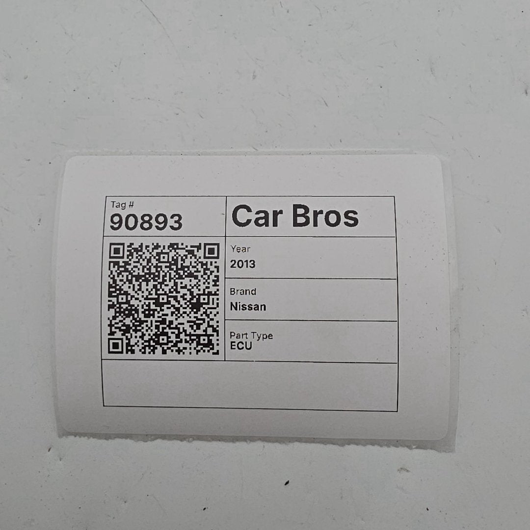 2013 Nissan Pathfinder Engine Computer Control Module ECU MEC128-230 F1