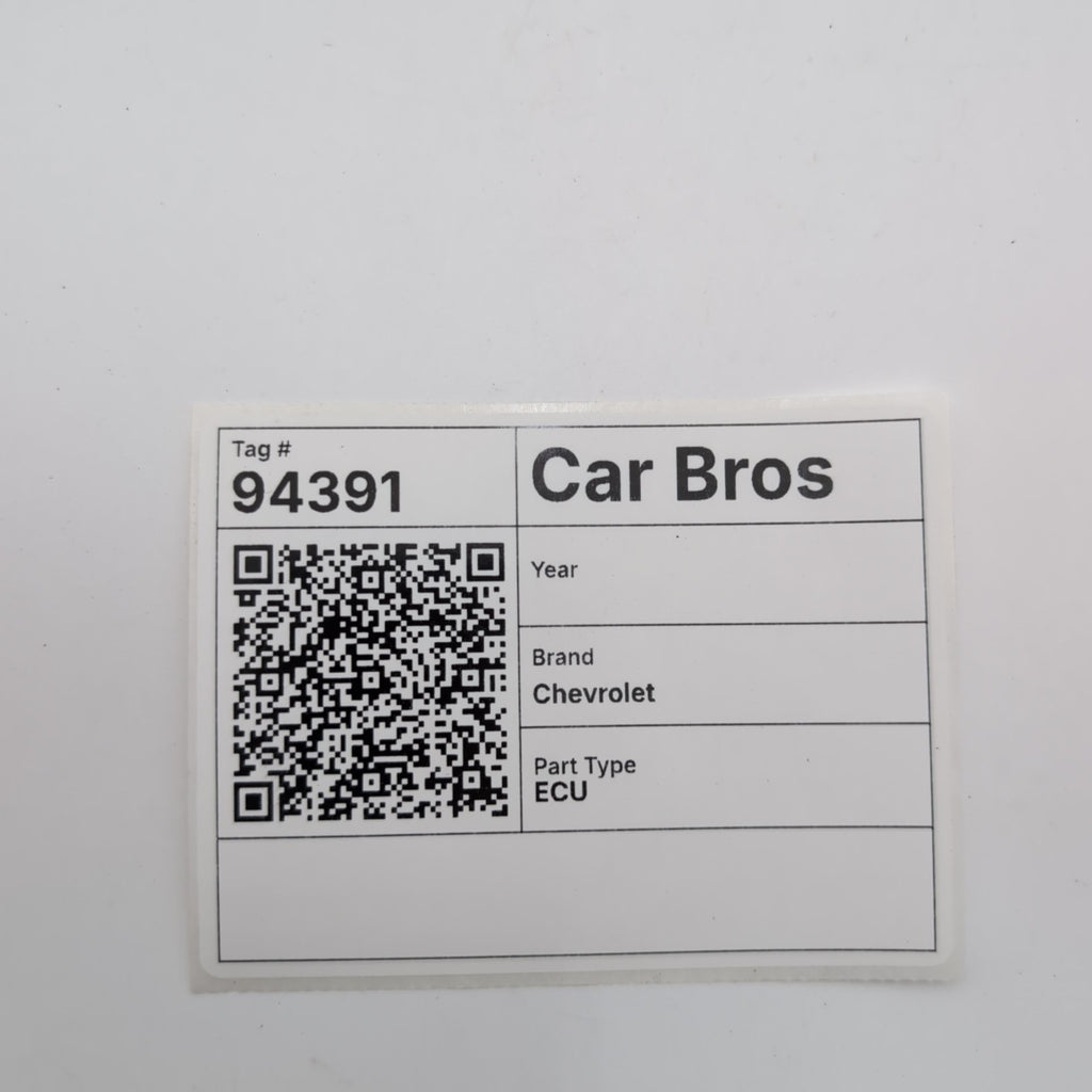2013 - 2016 Chevrolet Equinox Engine Computer Control Module E39A 12651807