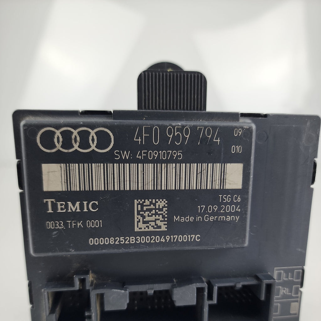 2005-2006 Fits Audi A6 Quattro Rear Right Door Window Control Module 4F0959794