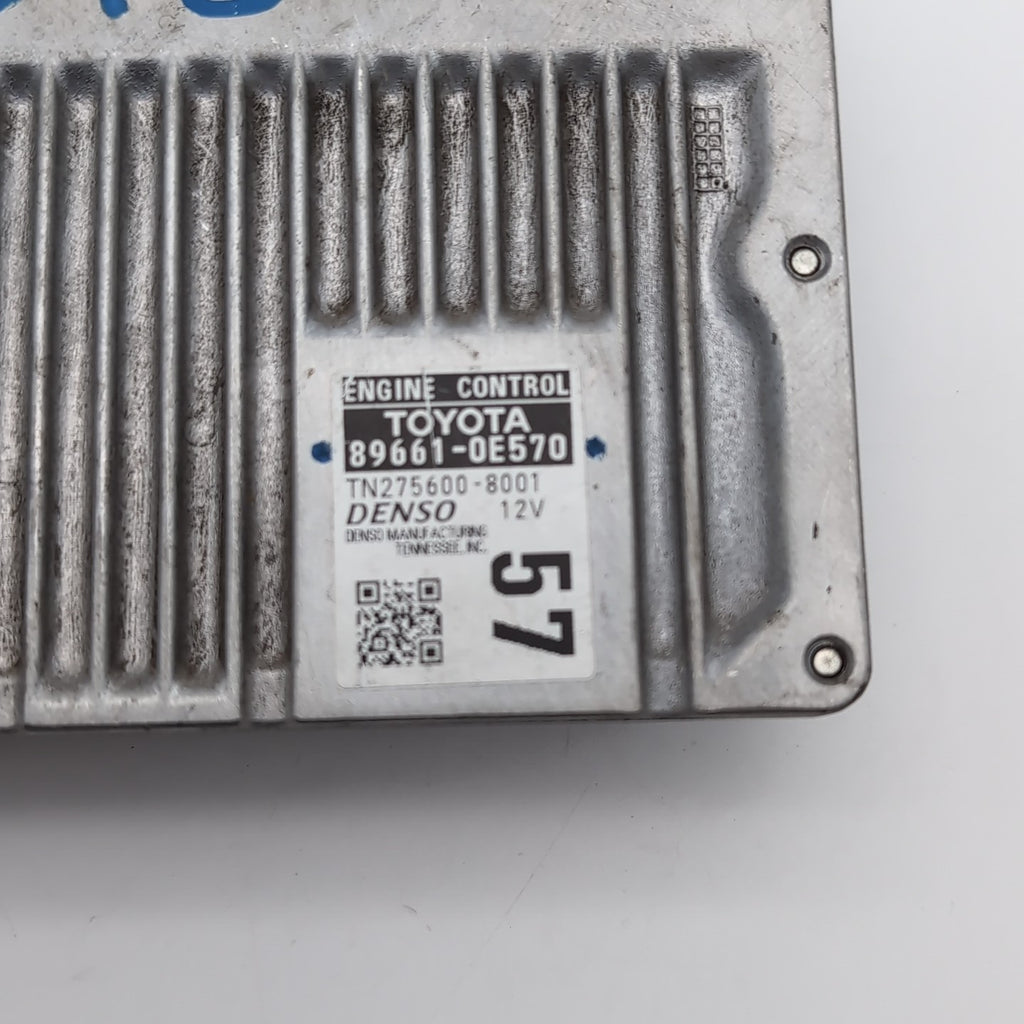 2016 Toyota Highlander Engine Computer Control Module ECM ECU 89661-0E570