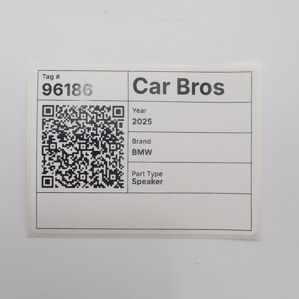 2019 - 2026 BMW G20 G42 X3 X4 X5 X6 X7 Front Rear Door Midrange Speaker 6809629