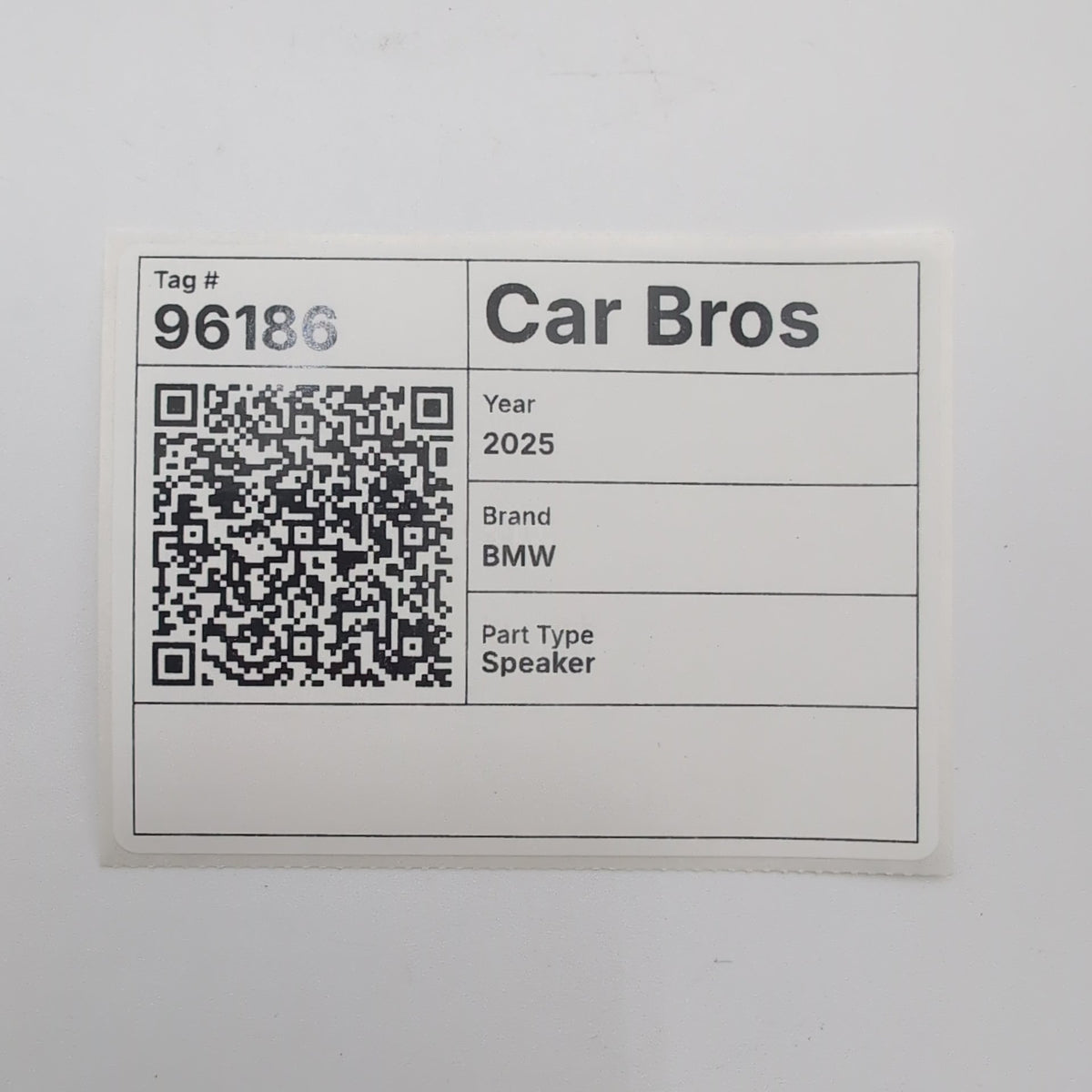 2019 - 2026 BMW G20 G42 X3 X4 X5 X6 X7 Front Rear Door Midrange Speaker 6809629