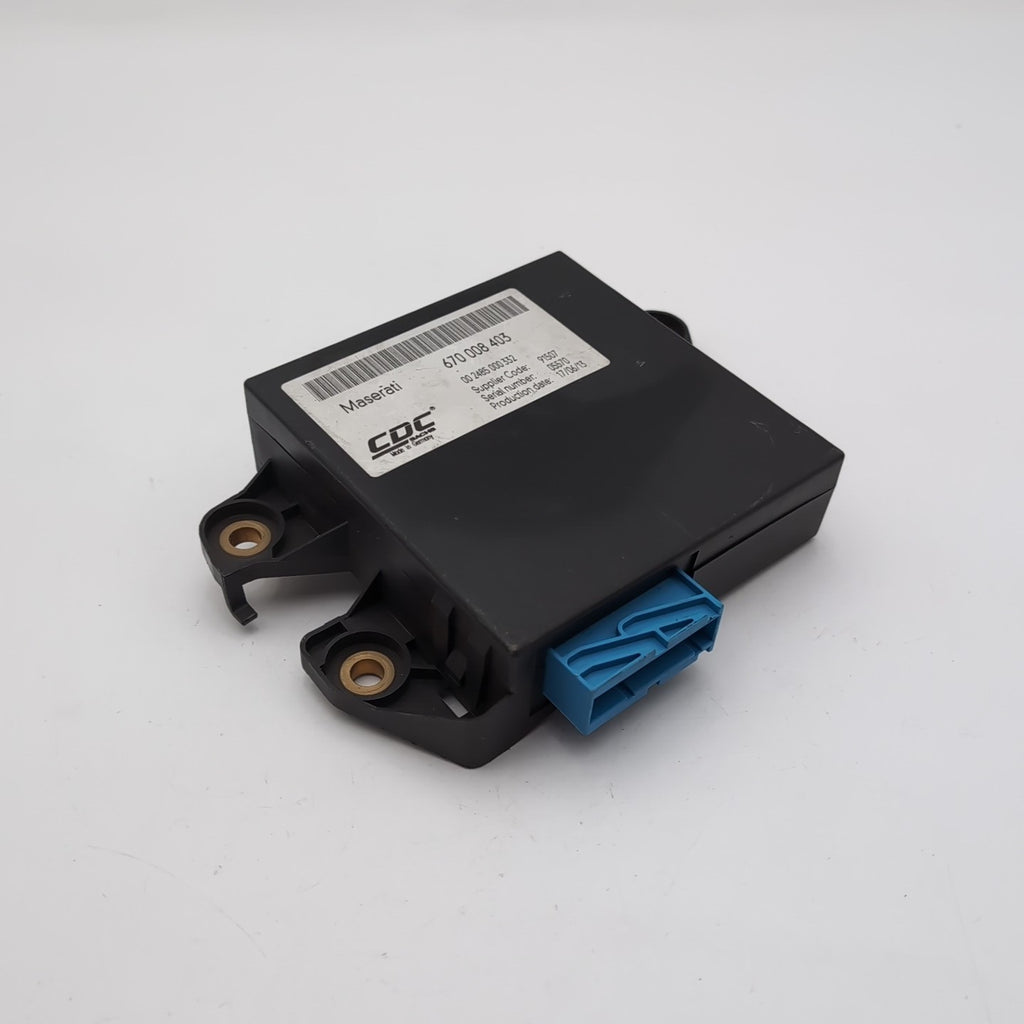 2014 2015 Maserati Quattroporte M156 Suspension Control Module 670008403