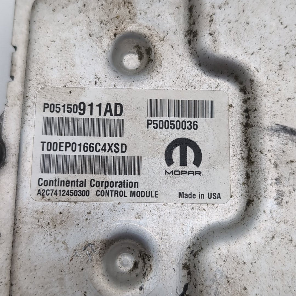 2015 2016 Jeep Renegade 2.4L Engine Computer Control Module ECU 05150911AD