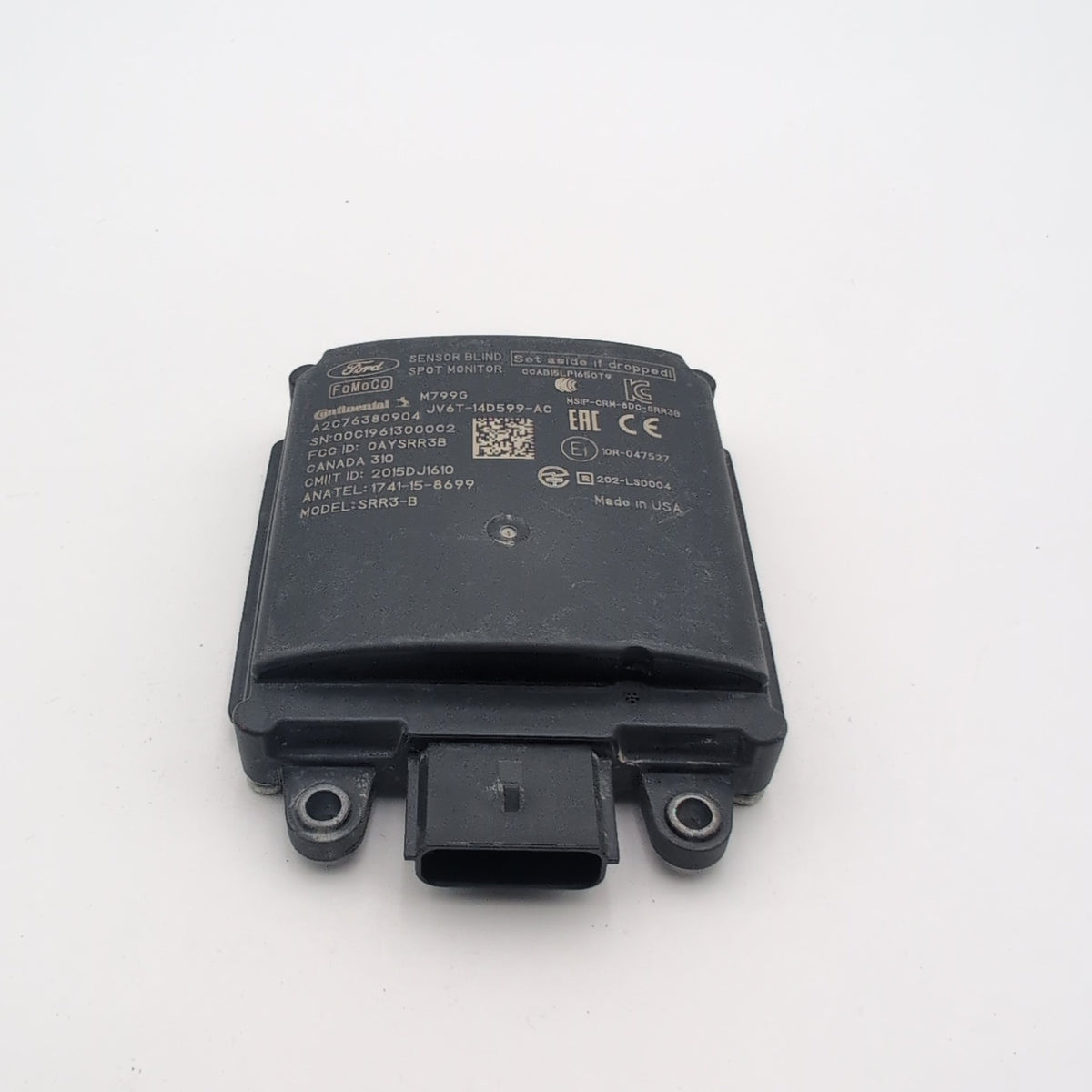 2017 2018 2019 Ford Escape Rear Left Blind Spot Radar Sensor JV6T-14D599-AC