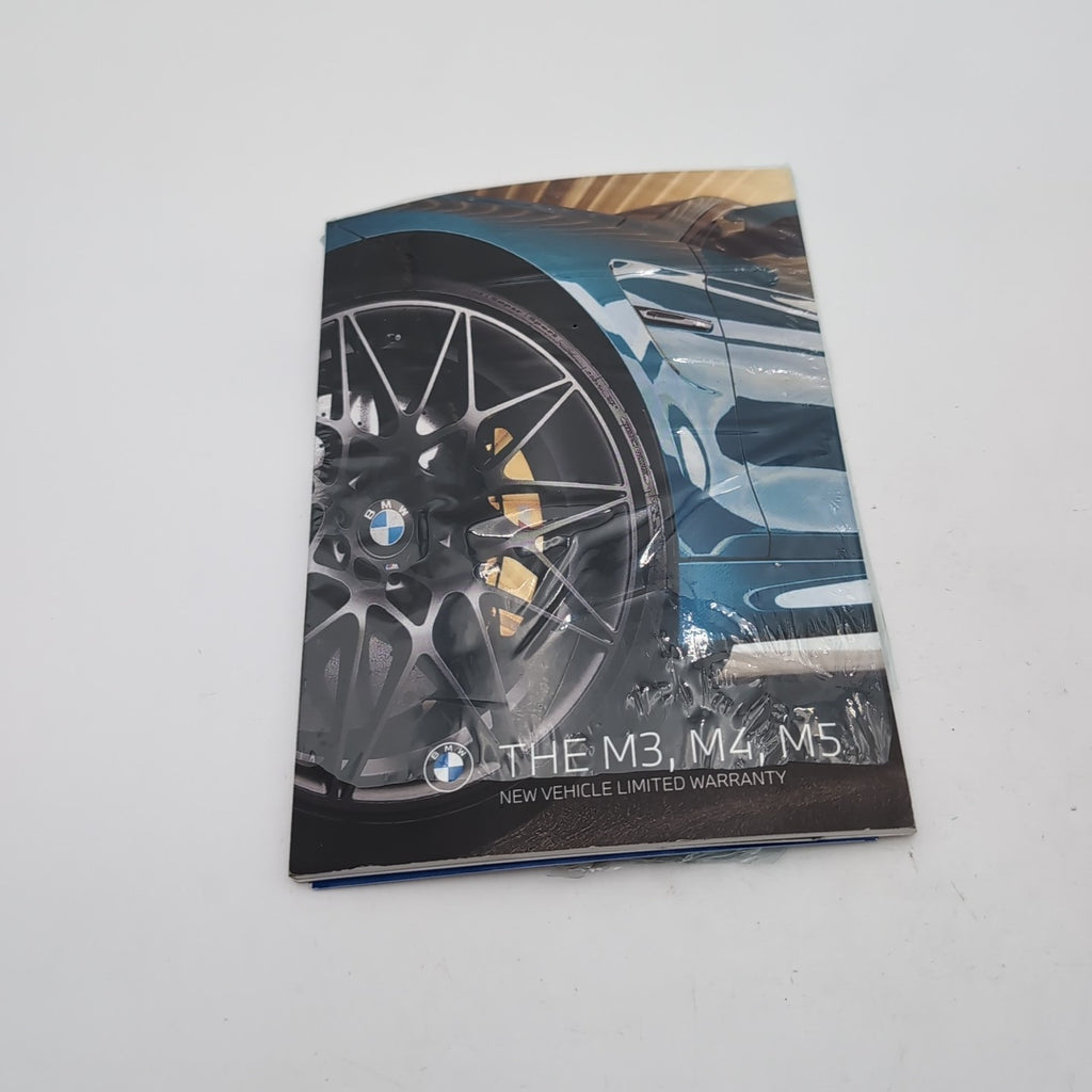 2022 BMW M3 G80 OWNERS MANUAL BOOK SET W/ FOLDER CASE LEATHER