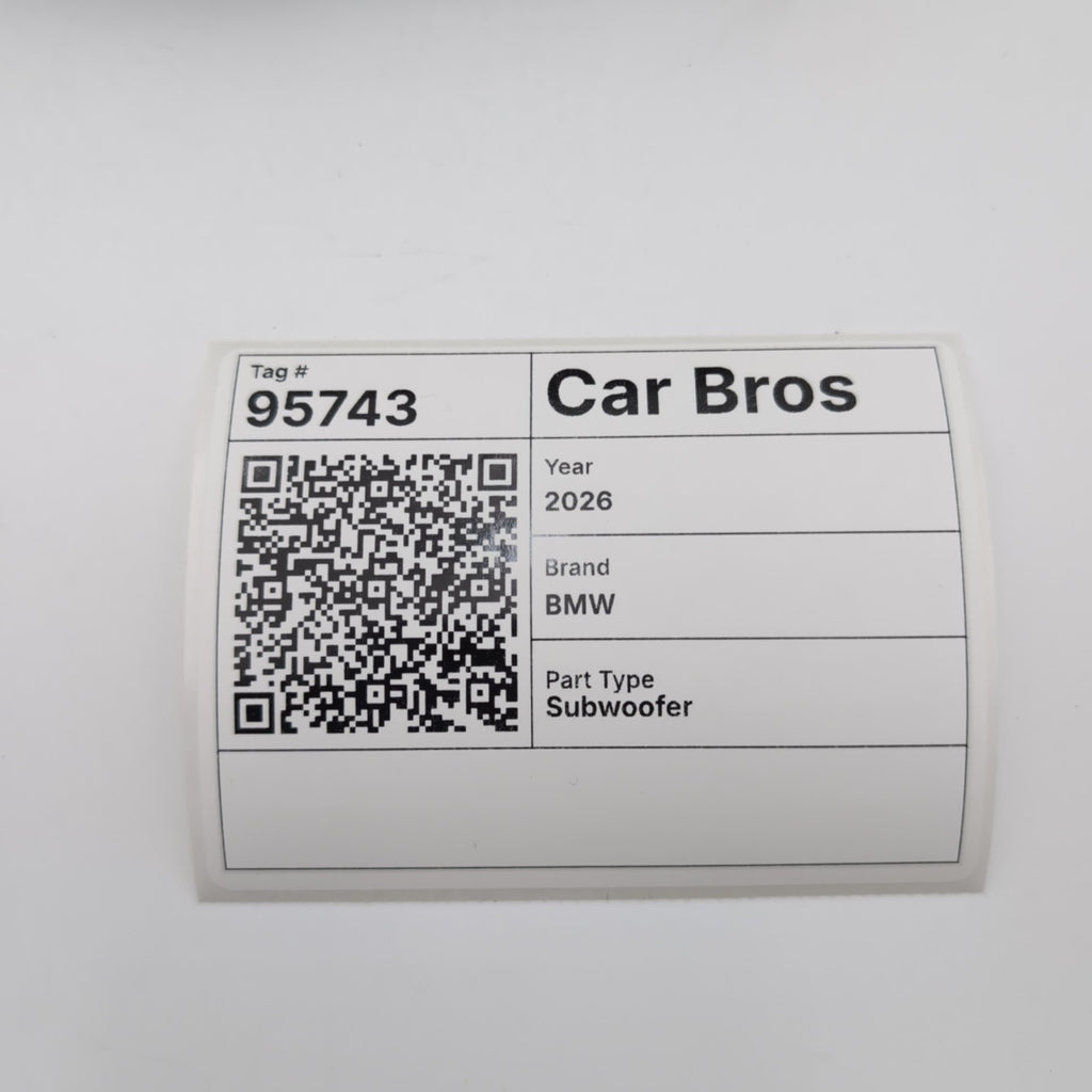 2019 - 2026 BMW 330i M340i 330ix G20 Left Under Seat Subwoofer Speaker 2622809