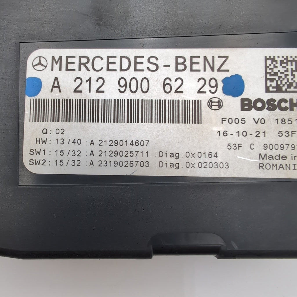 2014-2020 MERCEDES AMG GT CLS E SL SLC FRONT SAM FUSE RELAY JUNCTION BOX MODULE