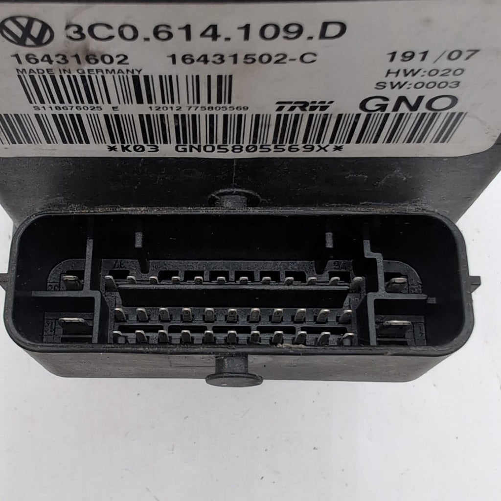 2006 2007 2008 Volkswagen Passat 3.6L ABS Anti Lock Brake Pump 3C0614109D
