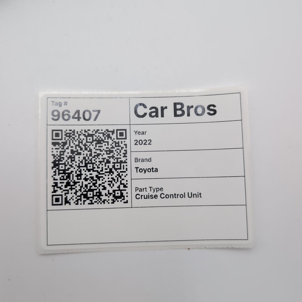 2019 - 2023 Toyota Lexus Cruise Control Distance Radar Sensor 88210-02020