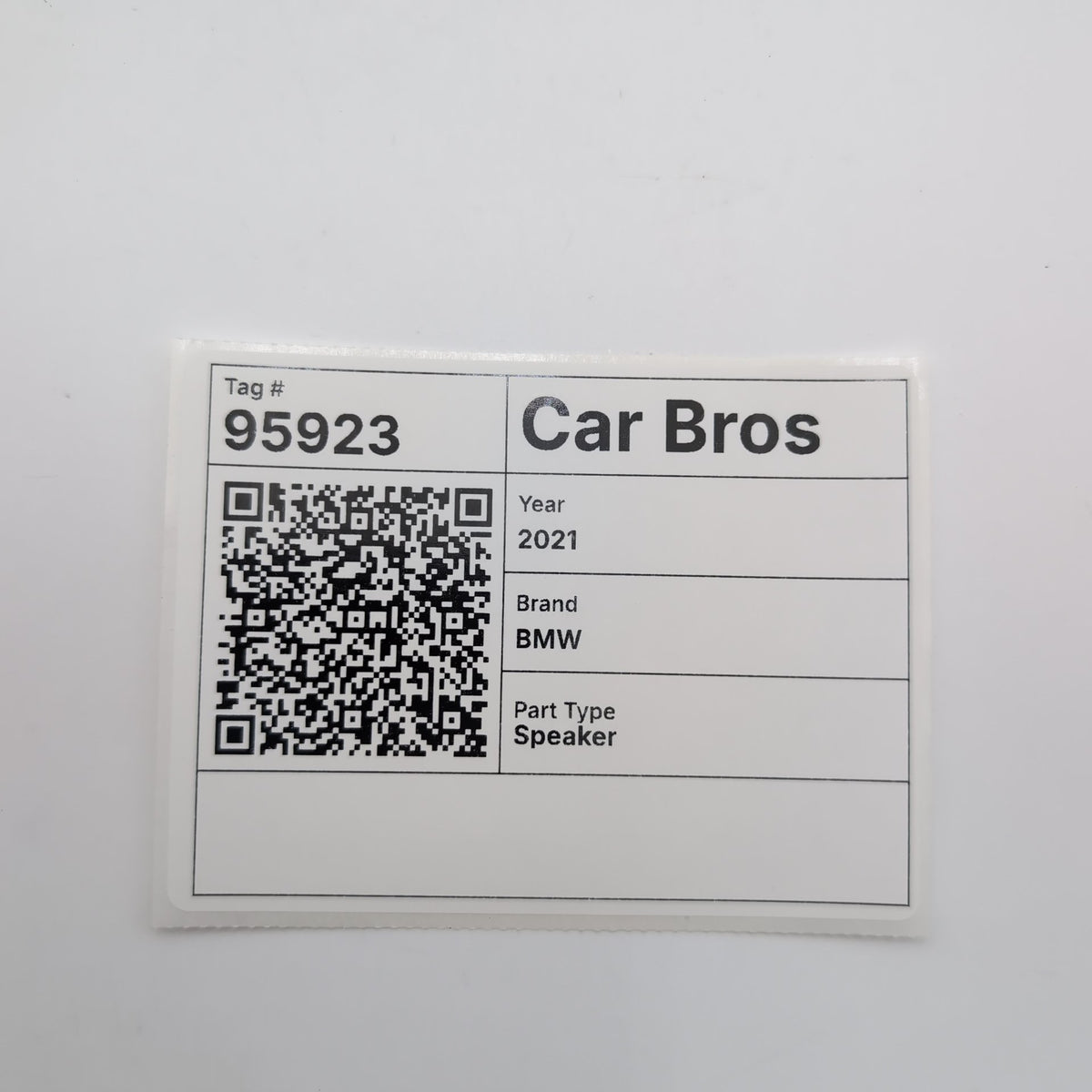 2016 - 2021 BMW I01 F30 F32 G11 G12 G30 Front Rear Door Midrange Speaker 9364956