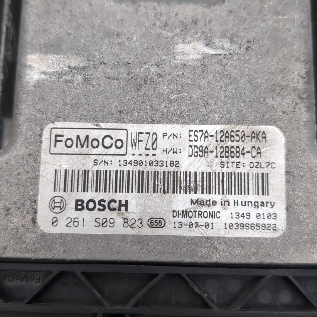 2014 Ford Fusion 1.6L Engine Computer Control Module ECU ES7A-12A650-AKA