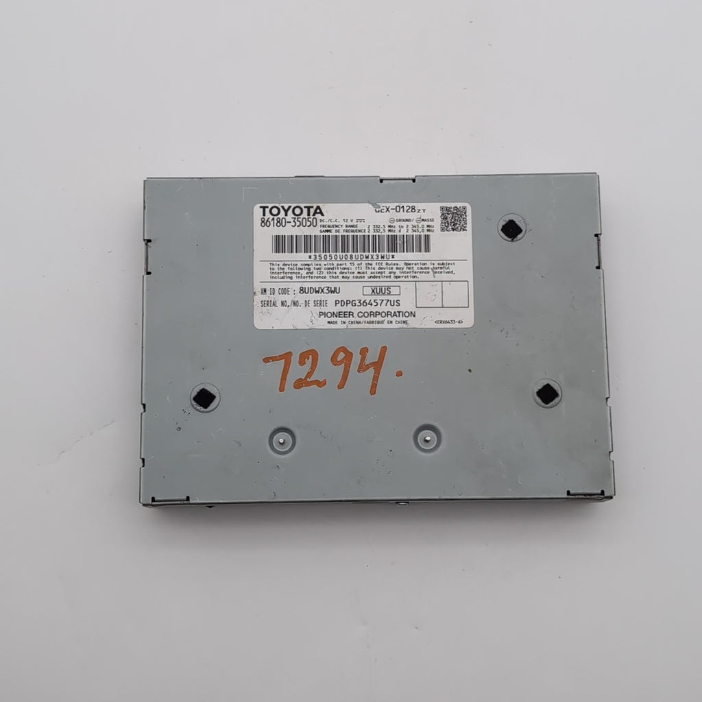 2016 2017 2018 2019 Toyota Prius Radio Satellite Receiver Module 86180-35050