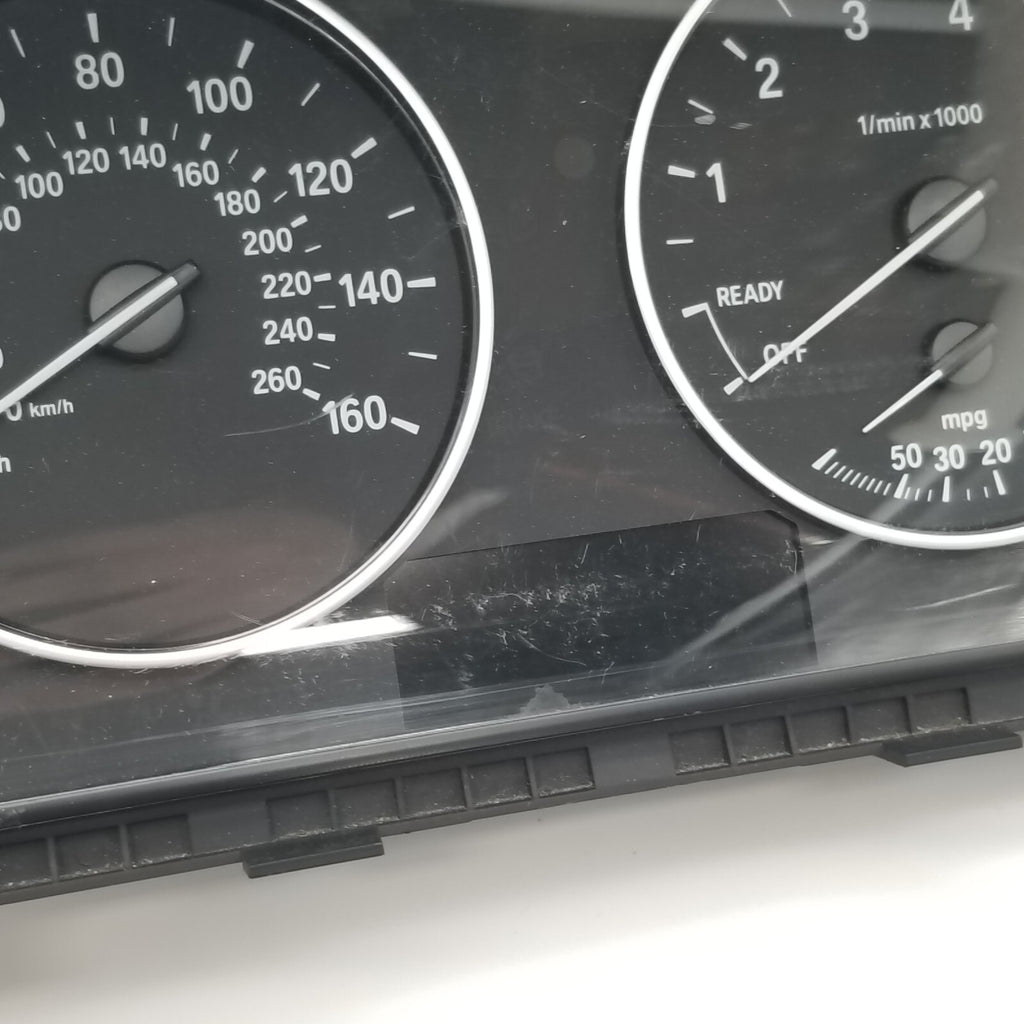 2013 2014 BMW 320i Speedometer Cluster Mph W/O Head-Up Display 9293933 Oem