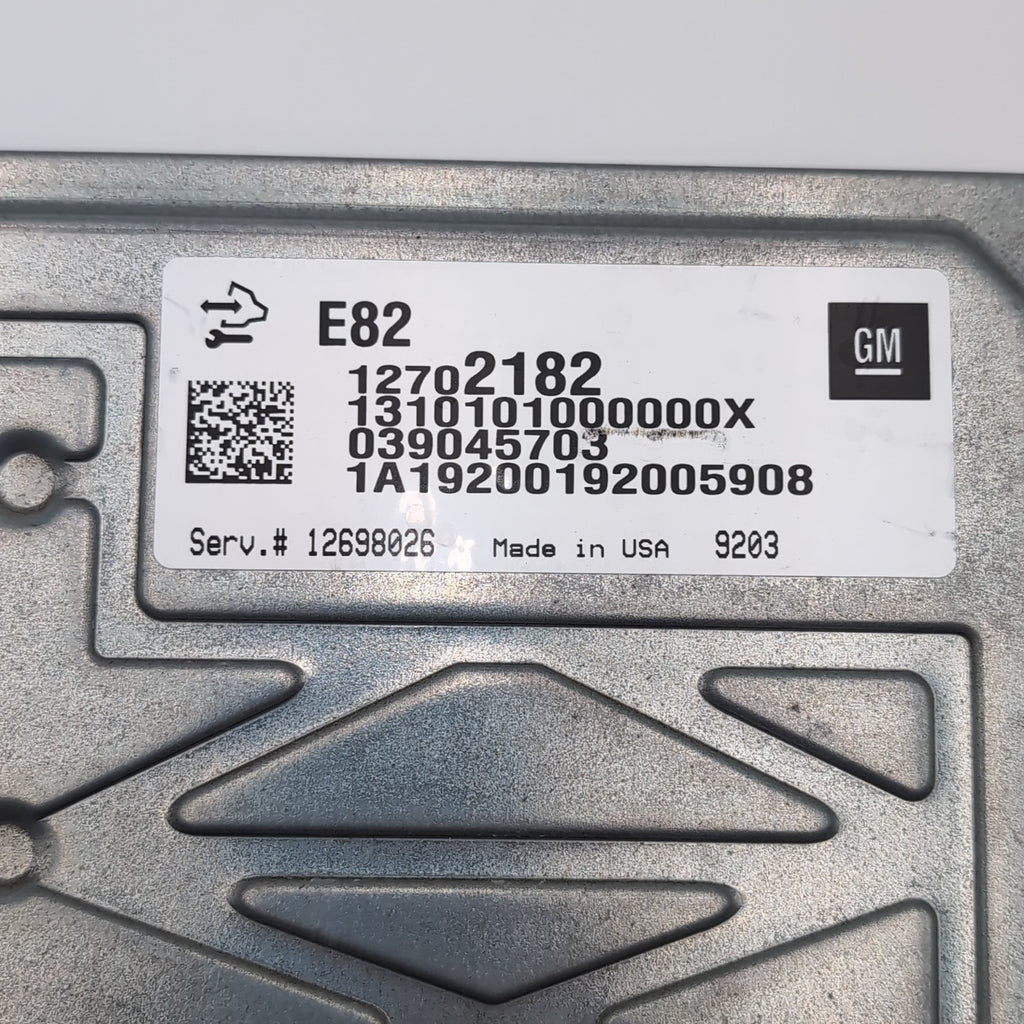 2018 2019 2020 2021 2022 Chevrolet Traverse Engine Computer ECU OEM 12702182