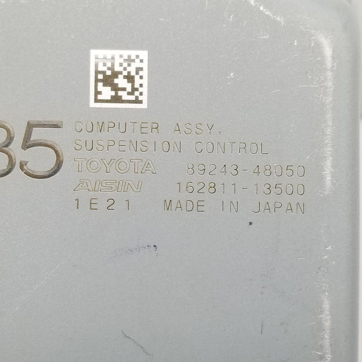 2020 2021 Lexus RX350 RX450h F Sport Active Suspension Control Module Oem