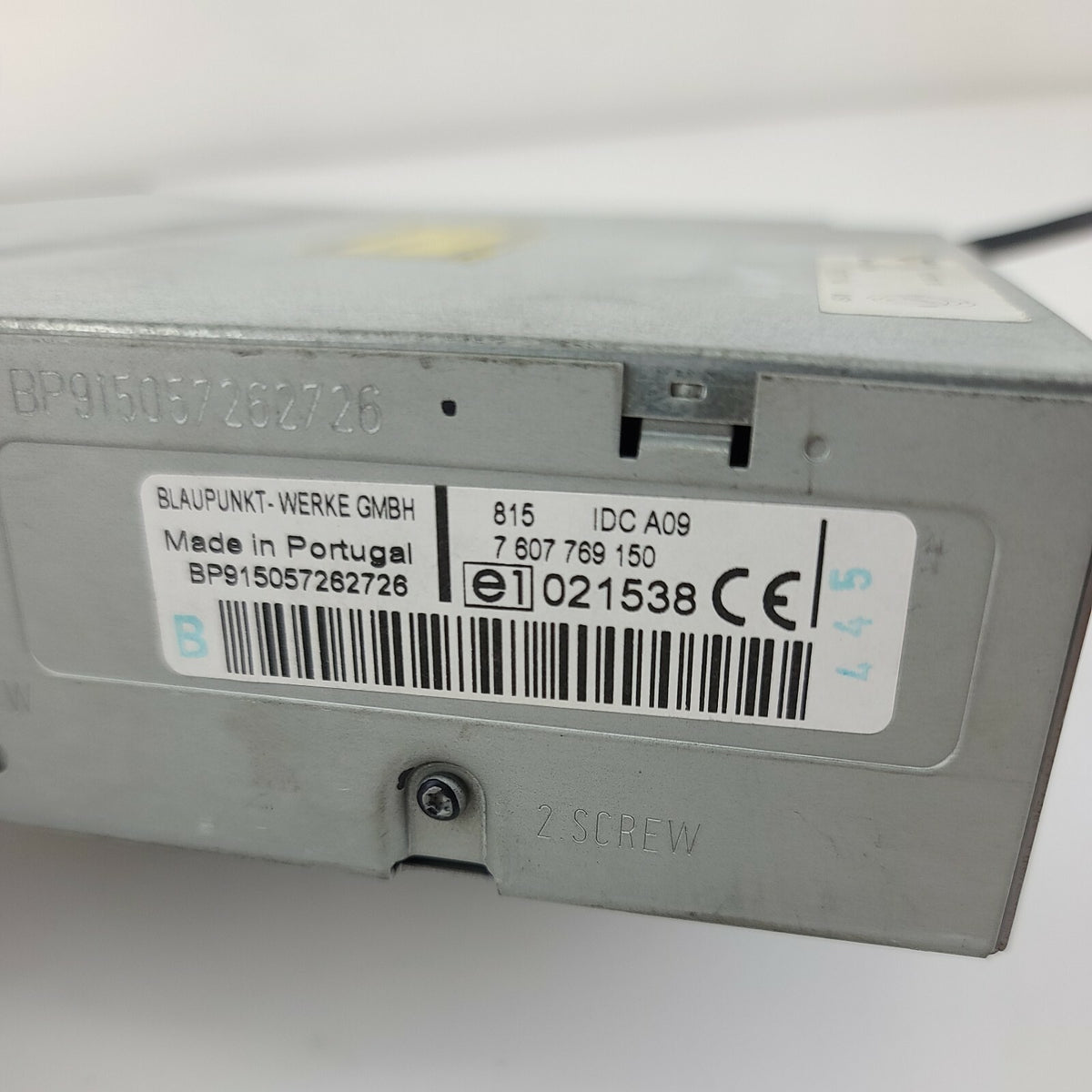 2003- 2008 fits Maserati Quttroporte M139 CD Changer 7607769150 735273184