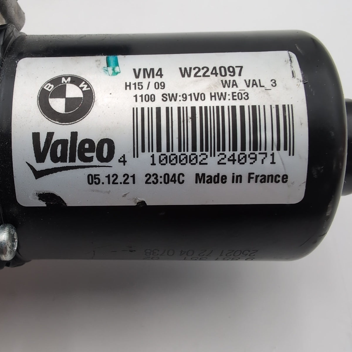 2017- 2022 BMW M5 F90 G30 Front Windshield Wiper Motor 9851351 OEM