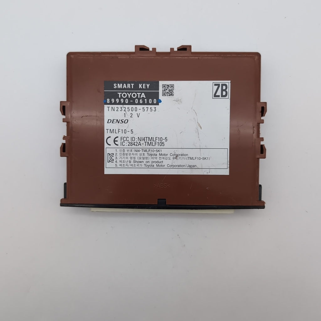 2012 Toyota Camry Smart Key Control Module OEM 89990-06100