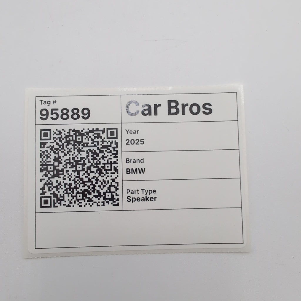 2019 - 2026 BMW G20 X3 X4 X5 X6 X7 Front Rear Door Midrange Speaker 6809629