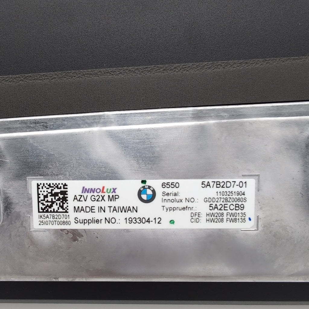 2023 - 2026 BMW G20 G26 G42 M3 M4 Instrument Cluster Infotainment Display Screen
